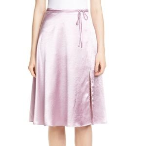 Joie Satin A-Line Skirt